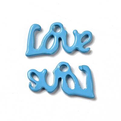 Spray Painted 201 Stainless Steel Charms