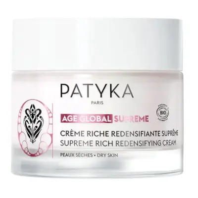 Patyka Age Global Supreme Rich Redensifying Cream Bio Dry Skin 50ml