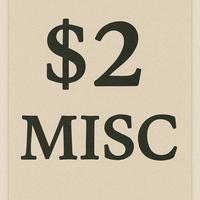 $2 Miscellaneous item:  SKU for Any Item with $2 price. Ornaments Decoration, Ideal for Decorative Use