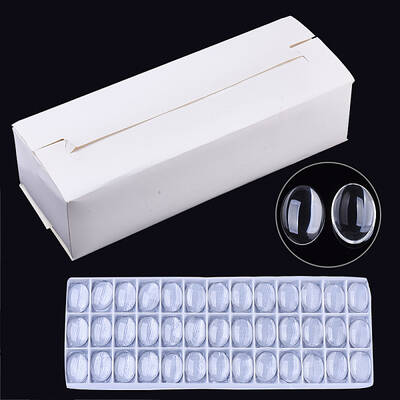 Transparent Glass Cabochons