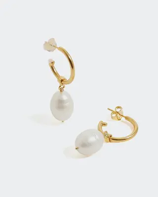 Earring Perla Earrings Gold | Color: GOLD | Size: U