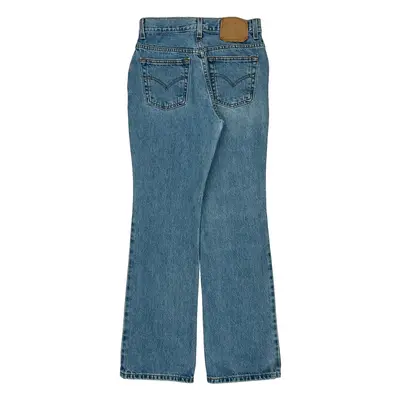 Levis Boot Cut Jeans - 28W UK 8 Light Wash Cotton