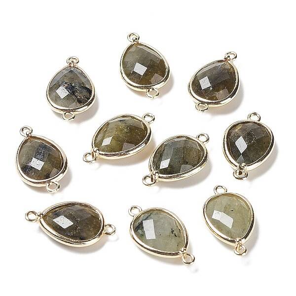 Natural Labradorite Links connectors