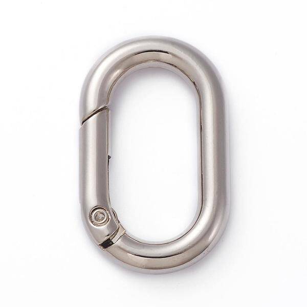 Electroplated Alloy Keychain Clasps