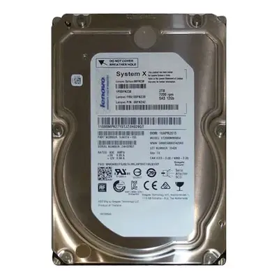 00FN239 IBM 2TB 12Gb/s SAS 7200 3.5-inch 128MB Hard Drive