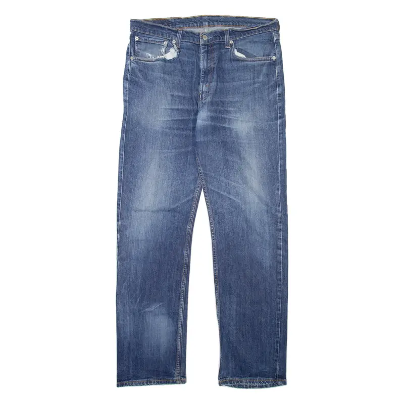 LEVI'S 751 Jeans Mens Blue Regular Straight W36 L32