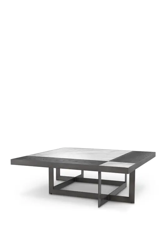 White Mocha Coffee Table | Eichholtz Hermoza