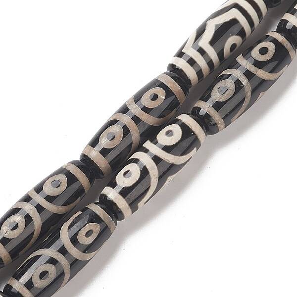 Tibetan Style dZi Beads Strands