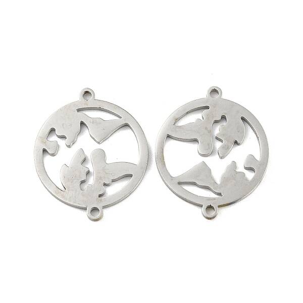 Non-Tarnish 304 Stainless Steel Connector Charms