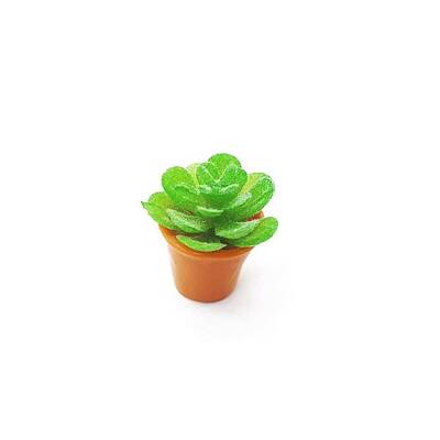 Mini Resin Artificial Succulent Plant Ornaments