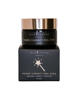 Intoxicated Cosmetics Power Correct Peel Pads - Exfoliating Multi-Acid Peel Pads with Niacinamide & Green Tea Extract for Ski...