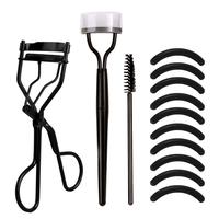 Eyelash Curler with Silicone Pad & Eyelash Comb & Spiral Brush Set, Portable Eyelash Curling Tool, Professional Makeup Tools ...