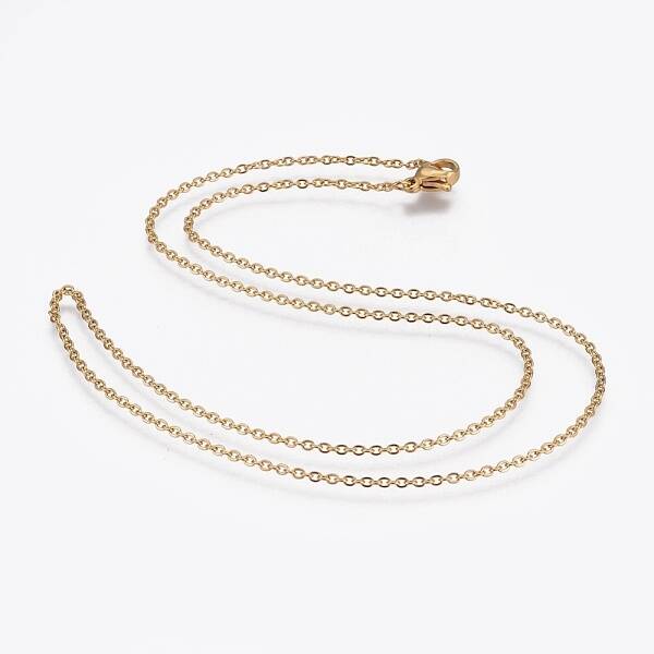304 Stainless Steel Cable Chain Necklaces