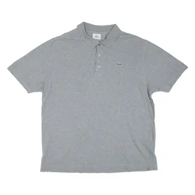 LACOSTE Mens Polo Shirt Grey XL