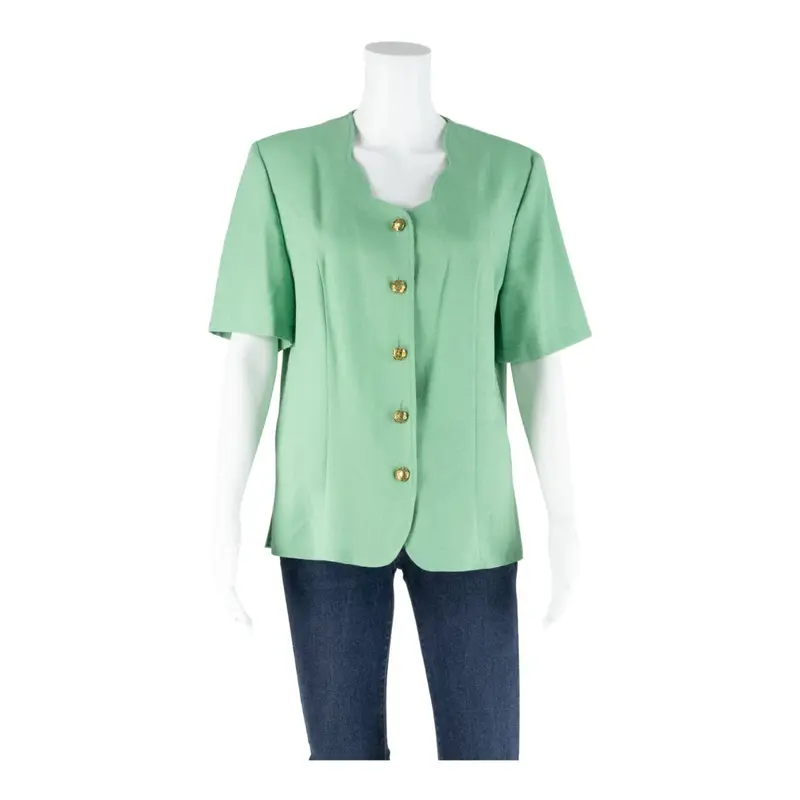 Womens Blouse Green M