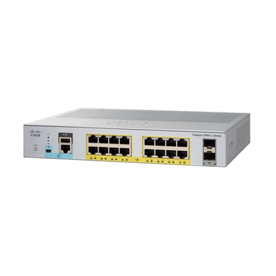 WS-C2960L-SM-16TS Cisco Cat 2960-L Series 16x Port 2x SFP Port Switch