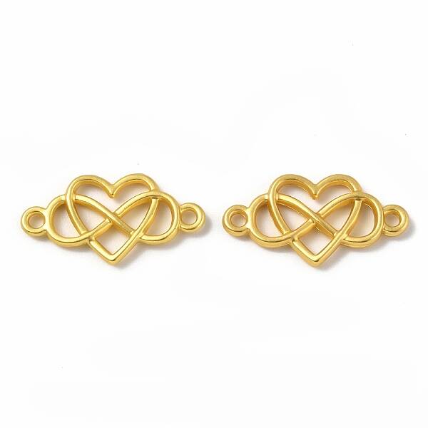 Rack Plating Alloy Connector Charms