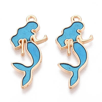 Alloy Enamel Pendants