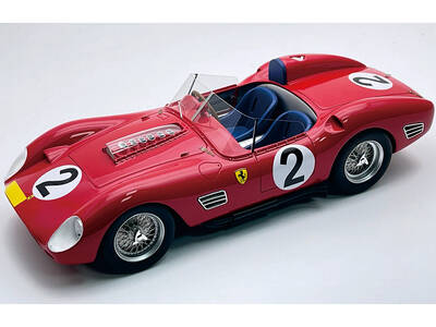 Ferrari 250 TR59-60 #2 Cliff Allison - Phil Hill - Willy Mairesse Scuderia Ferrari 3rd Place 1000 km Nurburgring (1960) ...