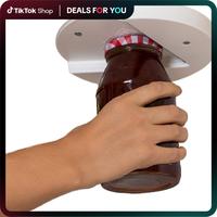 Original Under Cabinet Jar Lid & Bottle Opener,Jar Opener for Seniors - Under Cabinet Jar Openers for Weak Hands,Easy Grip, A...