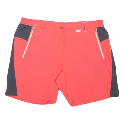 REGATTA Womens Casual Shorts Pink UK 14 W34