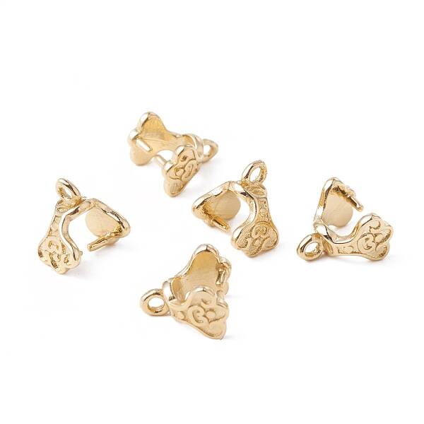Brass Ice Pick Pinch Bails
