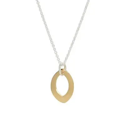 Leaf Gold-Plated Necklace