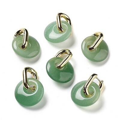 Rack Plating Brass Hoop Earrings
