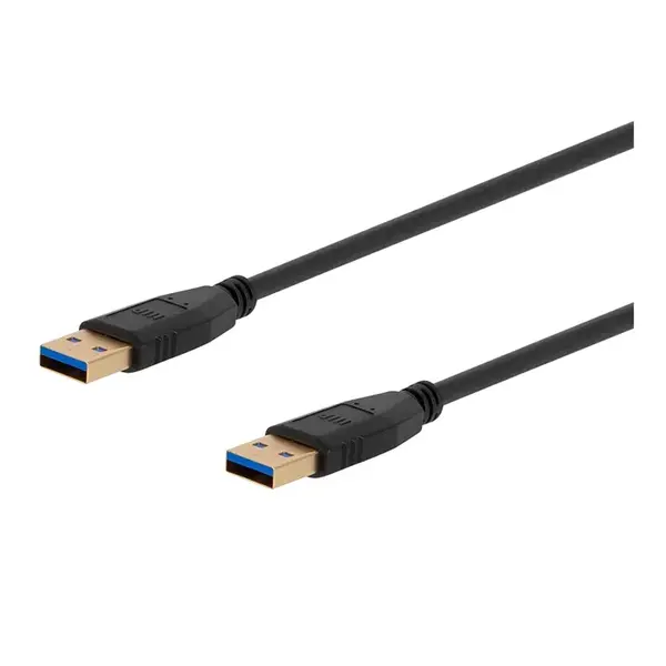 38596 Monoprice Select USB 3.0 USB-A to USB-A Cable 1.5ft Black