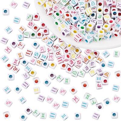 Craft Acrylic European Beads