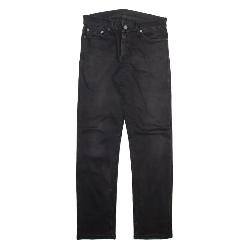 LEVI'S 511 Jeans Mens Black Slim Straight W29 L30