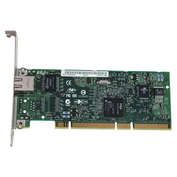 Intel C38064005 | PRO/1000 MT Single-Port RJ-45 1Gb/s 10Base-T/100Base-TX/1000Base-T Gigabit Ethernet PCI-X Server Network Ad...