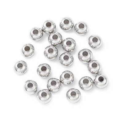 Tarnish Resistant 304 Stainless Steel Spacer Beads
