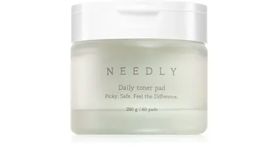 NEEDLY Daily Toner Pad Exfoliating Face Pads for Oily and Problematic Skin 60 Pieces