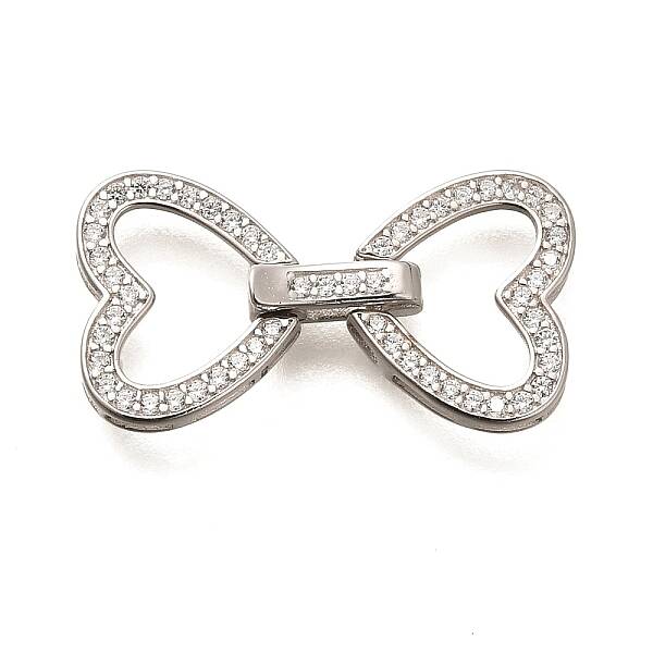 925 Sterling Silver Fold Over Clasps