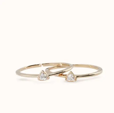 Trillion Ties  | Yellow Gold