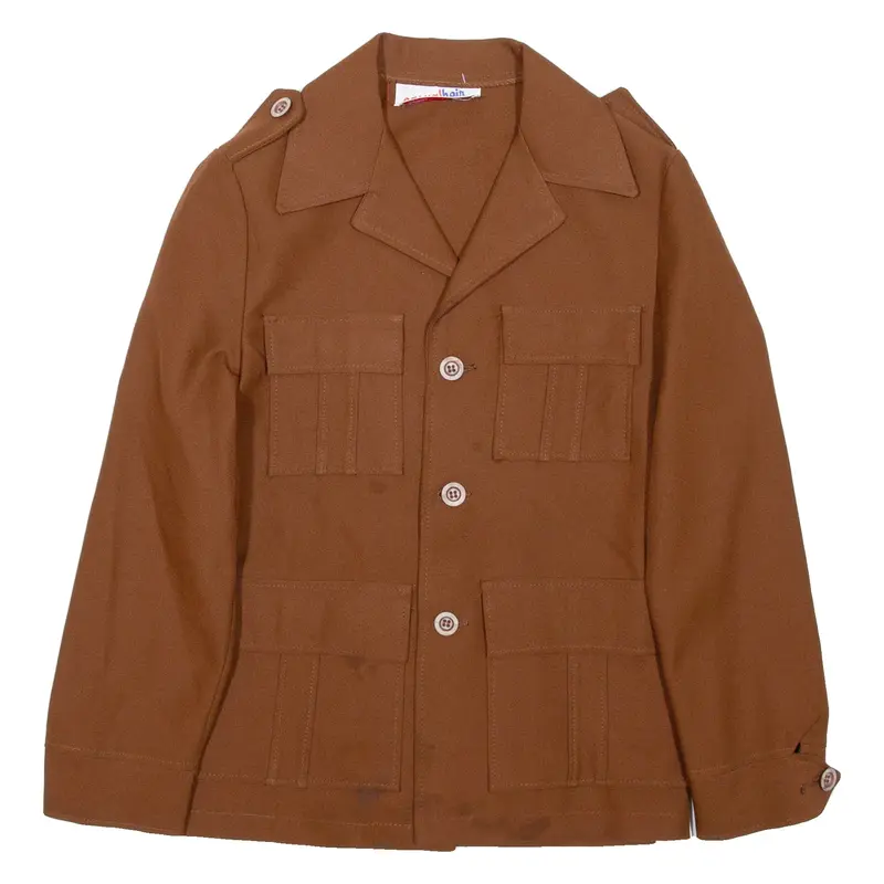 CASUALHEIR Womens Blazer Coat Brown S