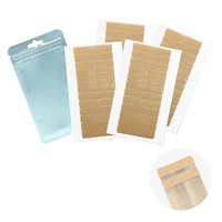 Doores Hair Extension Tape Tabs Double Sided Replacement Tape Adhesive Invisible No Residue Transparent Tapes for Hair Extens...