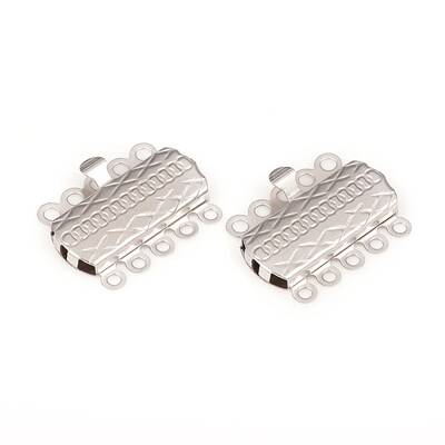Tarnish Resistant 304 Stainless Steel Box Clasps