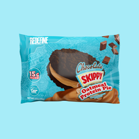 Skippy Oatmeal Protein Pie - Chocolate Flavor with Cocoa Extract, Peanut Butter, 100% Natural, Suitable for Breakfast and Sna...