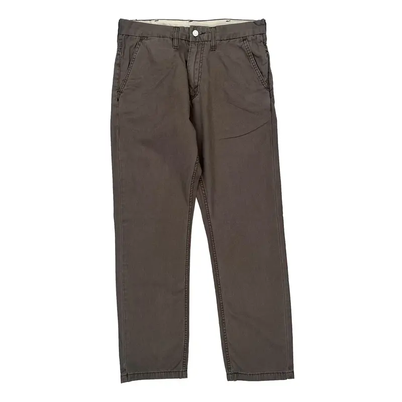 Levis Trousers - 32W 32L Grey Cotton
