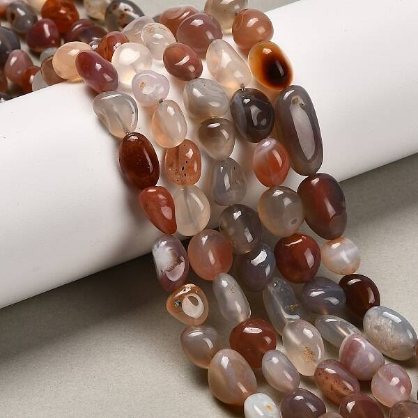 Natural South Red Agate Beads Strands