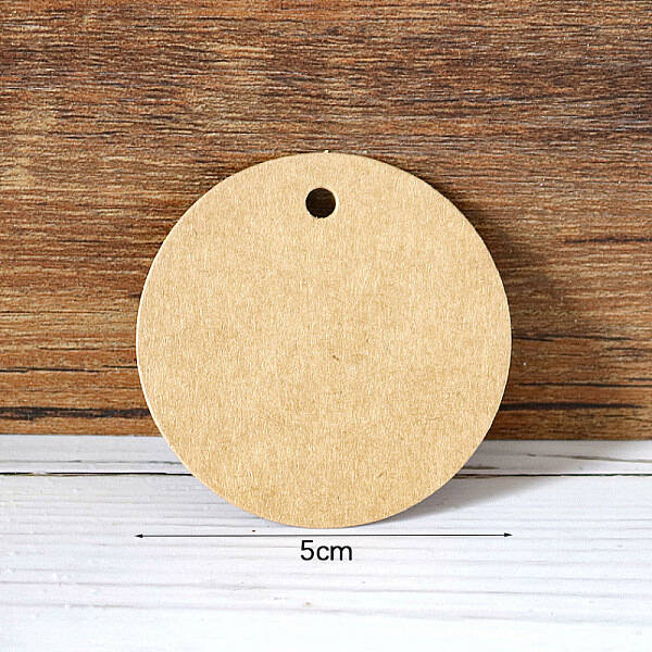 Retro Kraft Paper Gift Tags