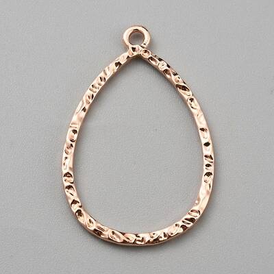 Alloy Open Back Bezel Pendants