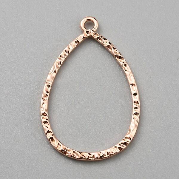 Alloy Open Back Bezel Pendants