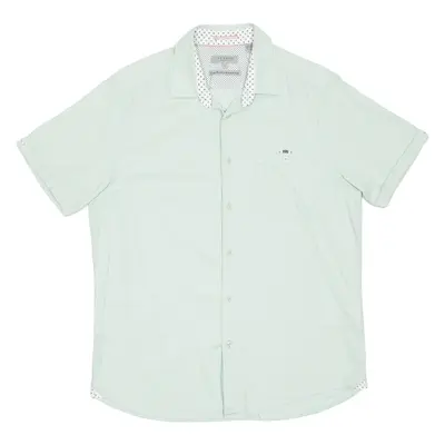 TED BAKER Mens Plain Shirt Green M