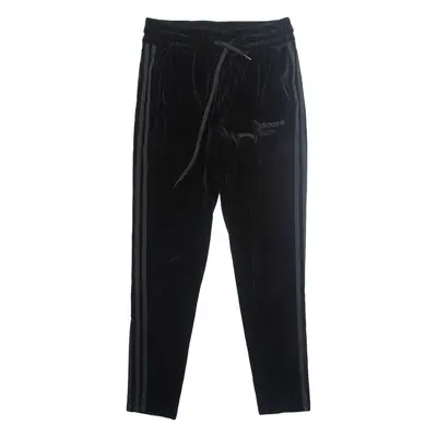 ADIDAS Womens Track Pants Black Tapered UK 10 W28 L28