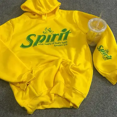 Drink Deeply of God Spirit Screen Prints (with Pocket, Heat transfer) Three Color Options