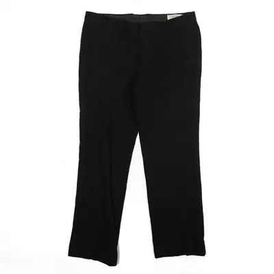CALVIN KLEIN Trousers Black Regular Tapered Womens W34 L27