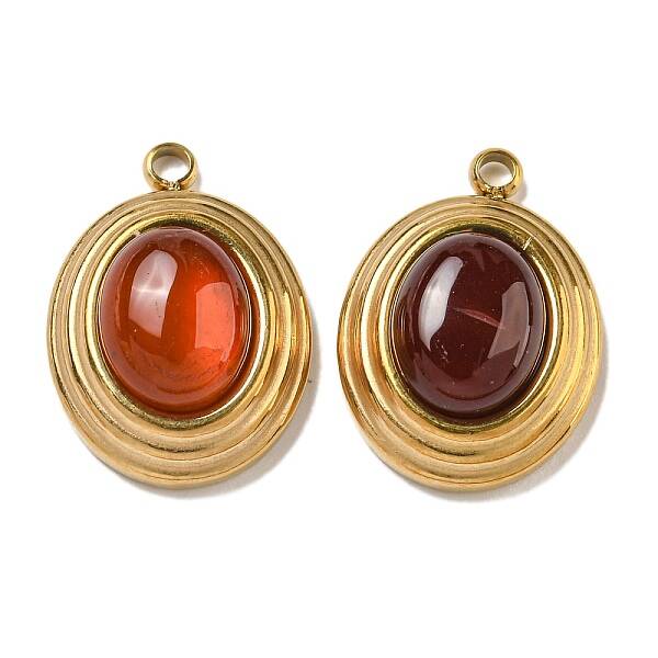 Natural Carnelian(Dyed & Heated) Pendants
